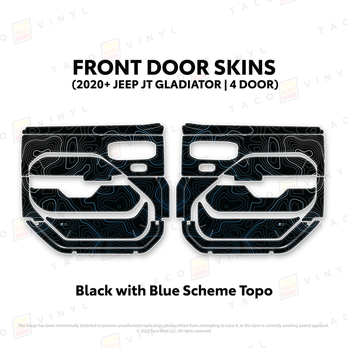 2020+ Jeep Gladiator (JT) Door Skins