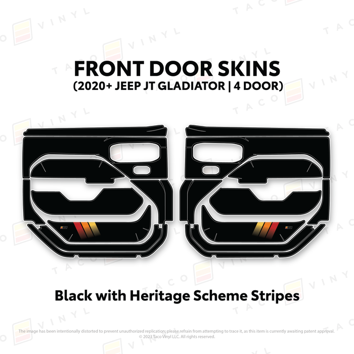 2020+ Jeep Gladiator (JT) Door Skins