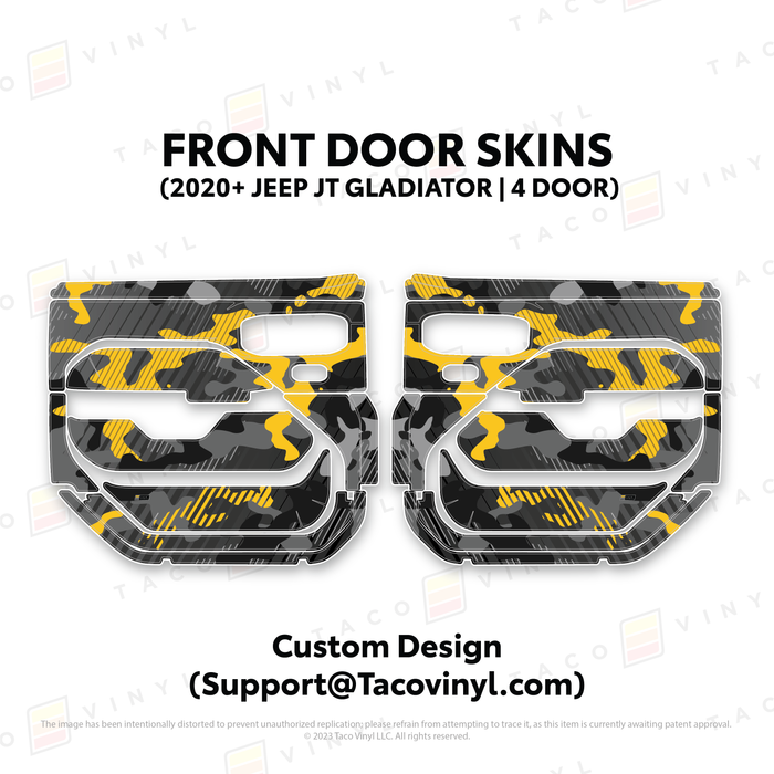 2020+ Jeep Gladiator (JT) Door Skins