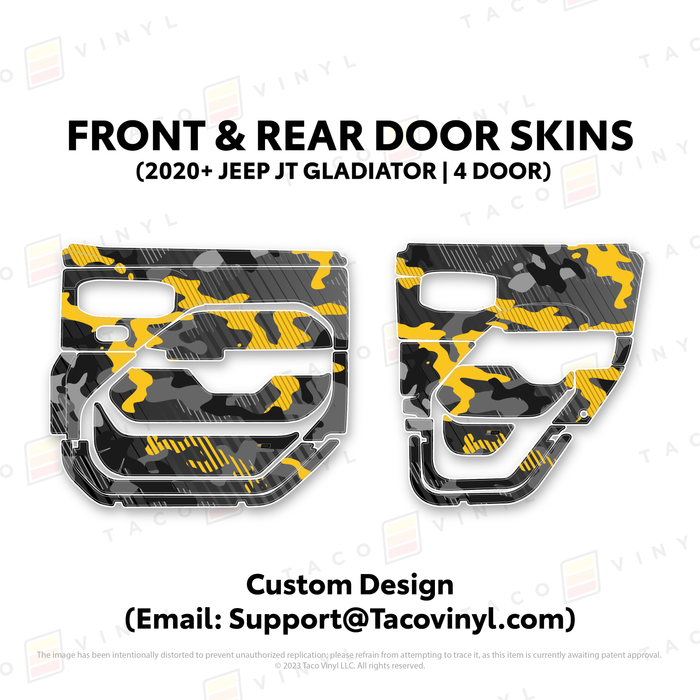 2020+ Jeep Gladiator (JT) Door Skins