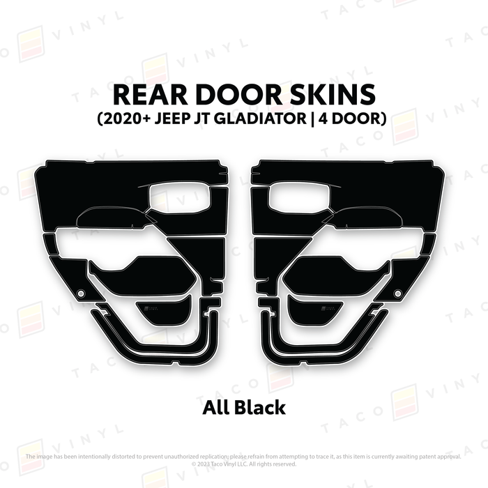 2020+ Jeep Gladiator (JT) Door Skins