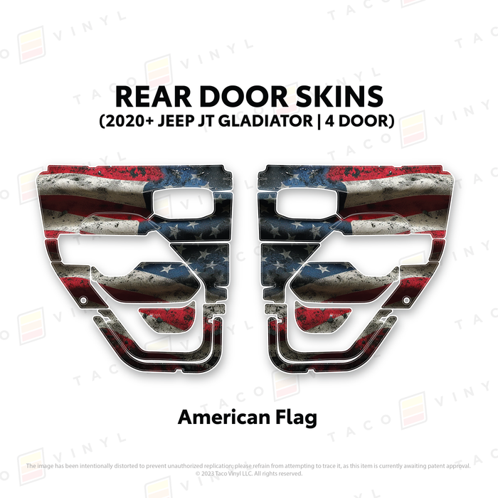 2020+ Jeep Gladiator (JT) Door Skins