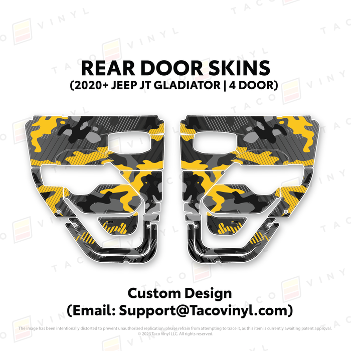 2020+ Jeep Gladiator (JT) Door Skins