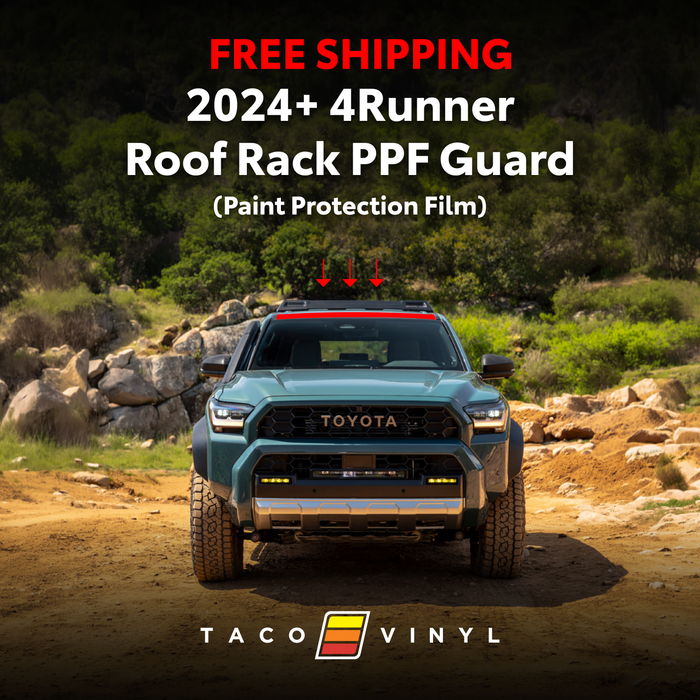 2025+ 4Runner PPF Roof Rack Guard