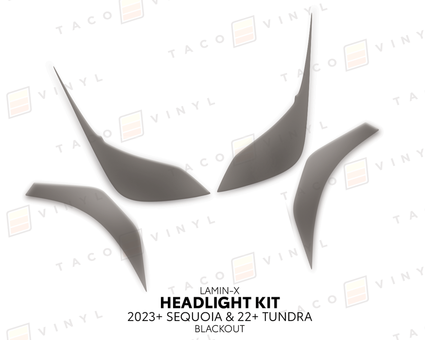 2022+ Tundra/2023+ Sequoia Headlight Light Overlays
