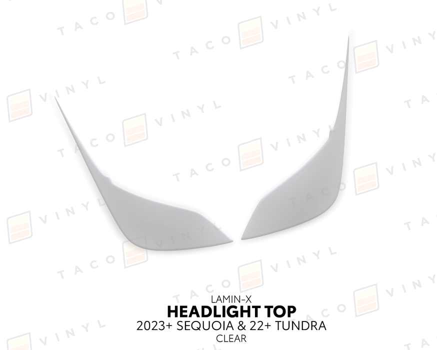 2022+ Tundra/2023+ Sequoia Headlight Light Overlays
