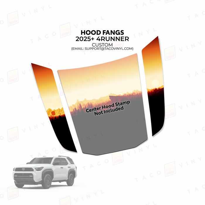 2024 Tacoma/2025+ 4Runner Apex Hood Stamp
