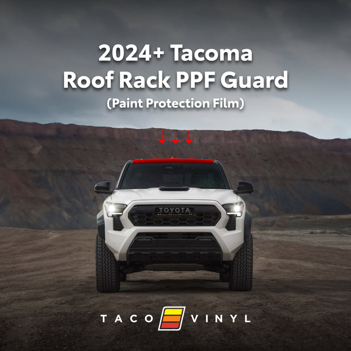 2024+ Tacoma PPF Roof Rack Guard
