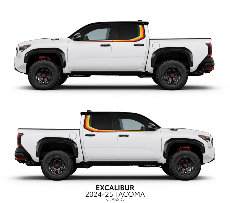 2024+ Tacoma Excalibur Decal Kit