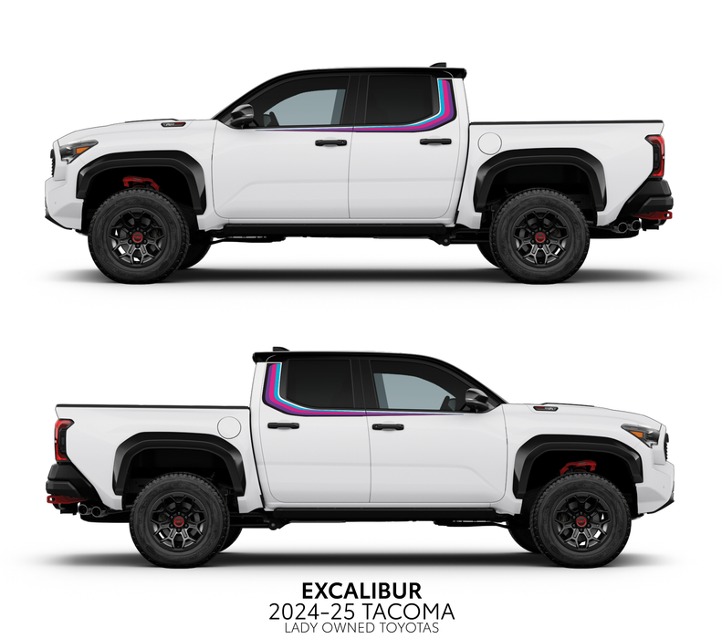 2024+ Tacoma Excalibur Decal Kit