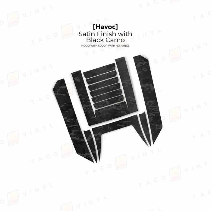 2024+ Tacoma/2025+ 4Runner Havoc Hood Scoop Stamp