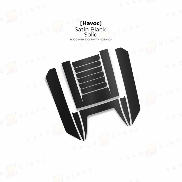2024+ Tacoma/2025+ 4Runner Havoc Hood Scoop Stamp