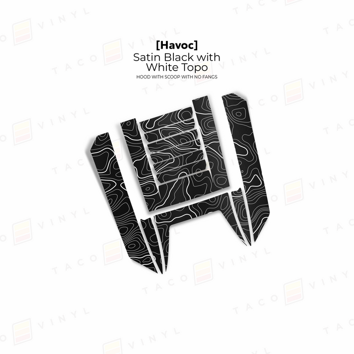2024+ Tacoma/2025+ 4Runner Havoc Hood Scoop Stamp