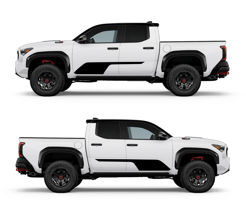 2024+ Tacoma Impact Rocker Panel Decal Kit