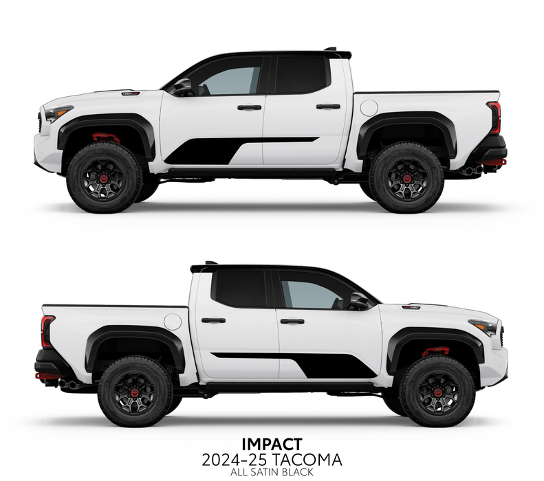 2024+ Tacoma Impact Rocker Panel Decal Kit