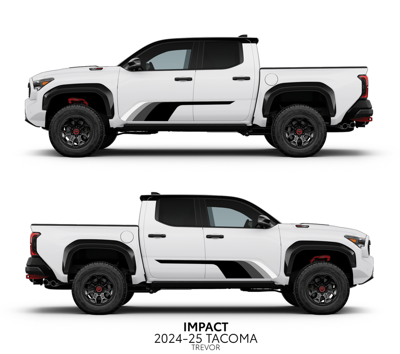 2024+ Tacoma Impact Rocker Panel Decal Kit