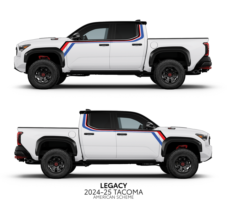 2024+ Tacoma Legacy Decal Kit