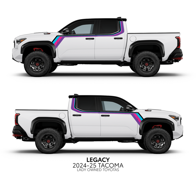 2024+ Tacoma Legacy Decal Kit