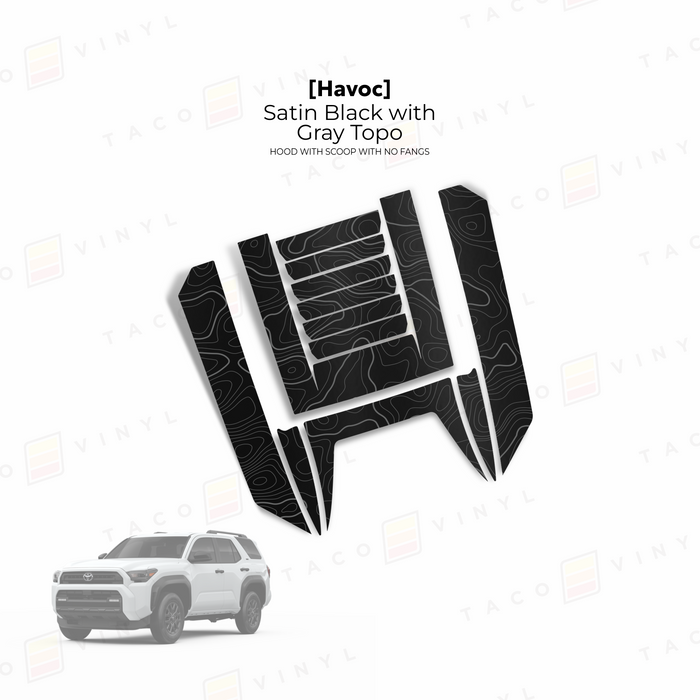 2024+ Tacoma/2025+ 4Runner Havoc Hood Scoop Stamp