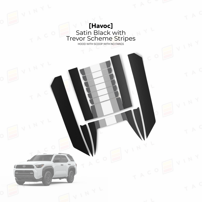 2025+ 4Runner Havoc Hood Scoop Stamp (W/ No Fangs)