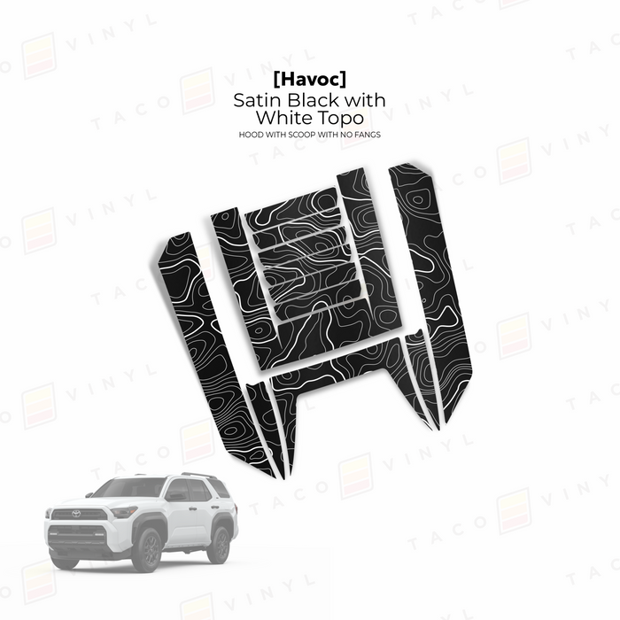 2025+ 4Runner Havoc Hood Scoop Stamp (W/ No Fangs)