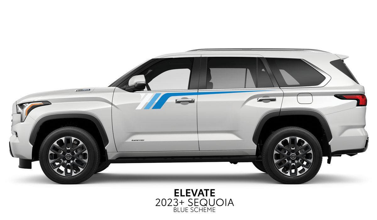 2023+ Sequoia Elevate Decal Kit