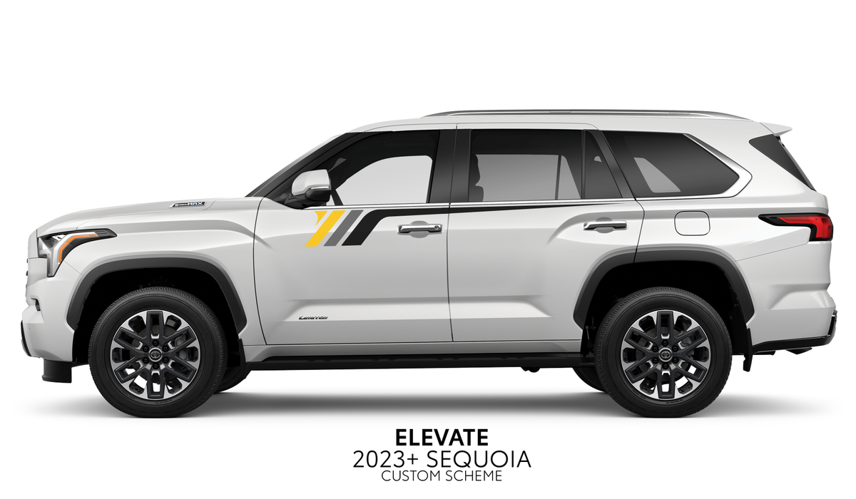 2023+ Sequoia Elevate Decal Kit