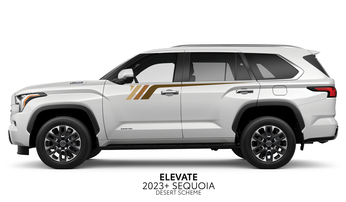 2023+ Sequoia Elevate Decal Kit