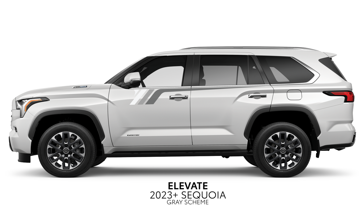 2023+ Sequoia Elevate Decal Kit