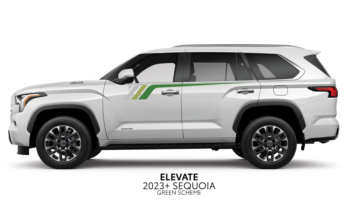 2023+ Sequoia Elevate Decal Kit