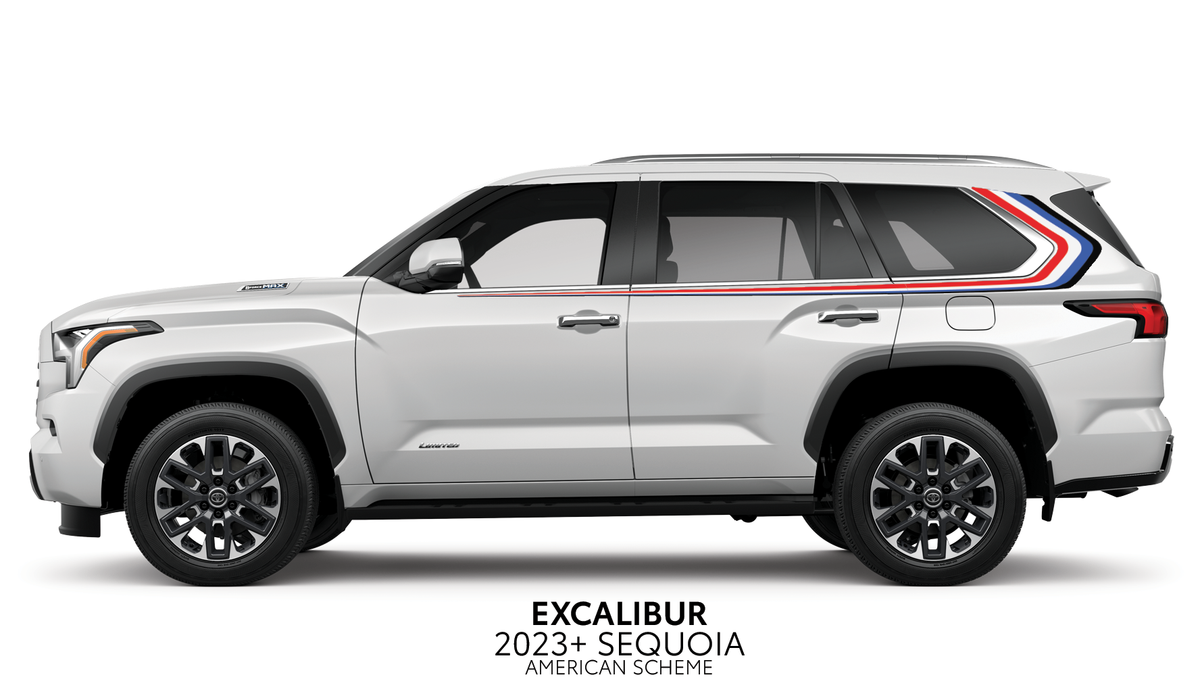 2023+ Sequoia Excalibur Decal Kit