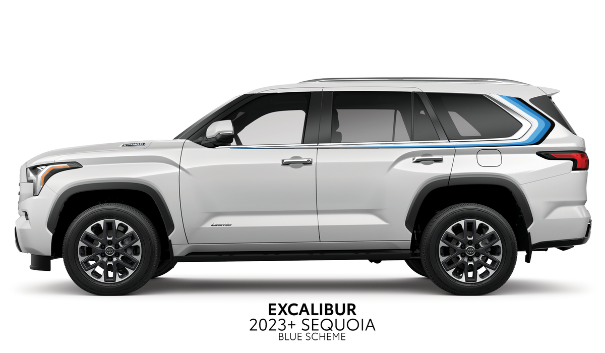 2023+ Sequoia Excalibur Decal Kit
