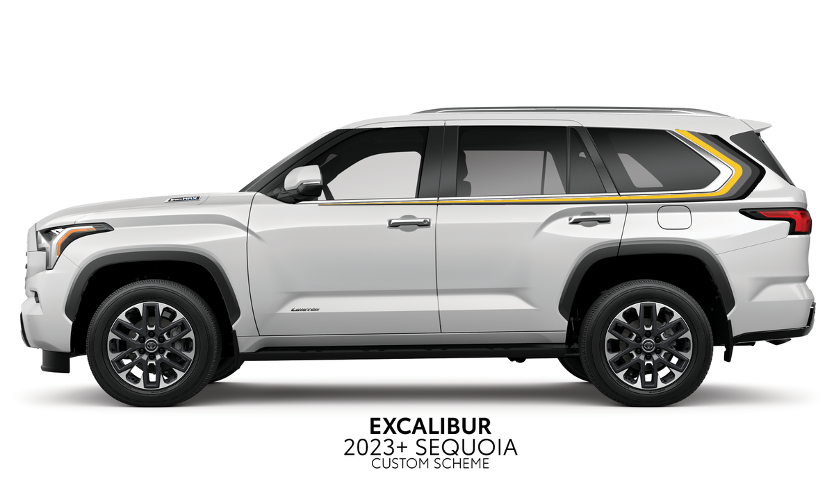2023+ Sequoia Excalibur Decal Kit