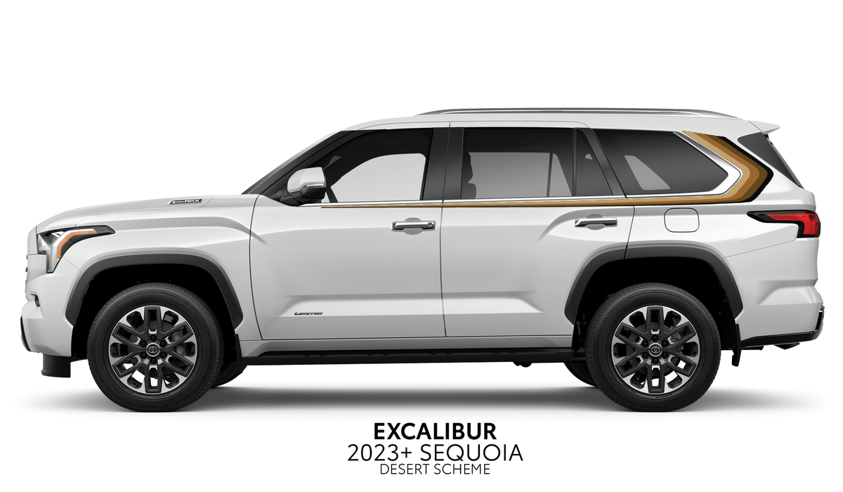 2023+ Sequoia Excalibur Decal Kit