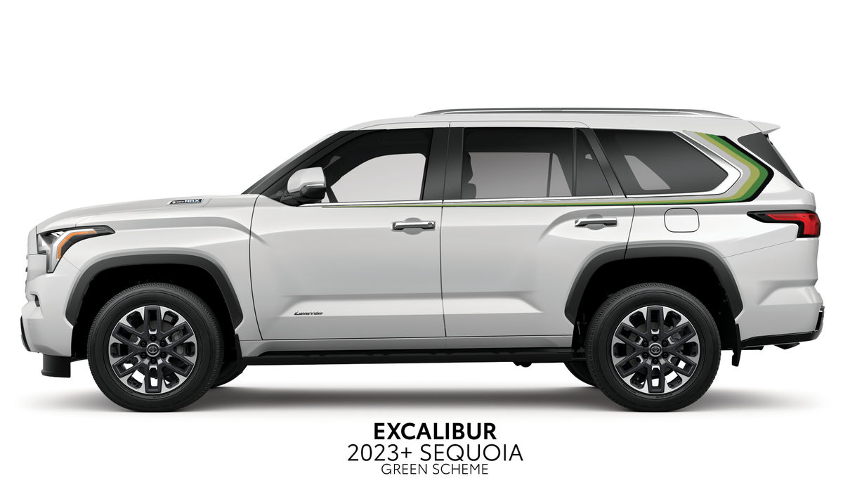 2023+ Sequoia Excalibur Decal Kit