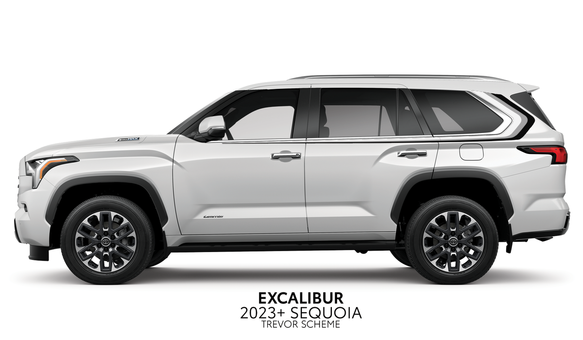 2023+ Sequoia Excalibur Decal Kit