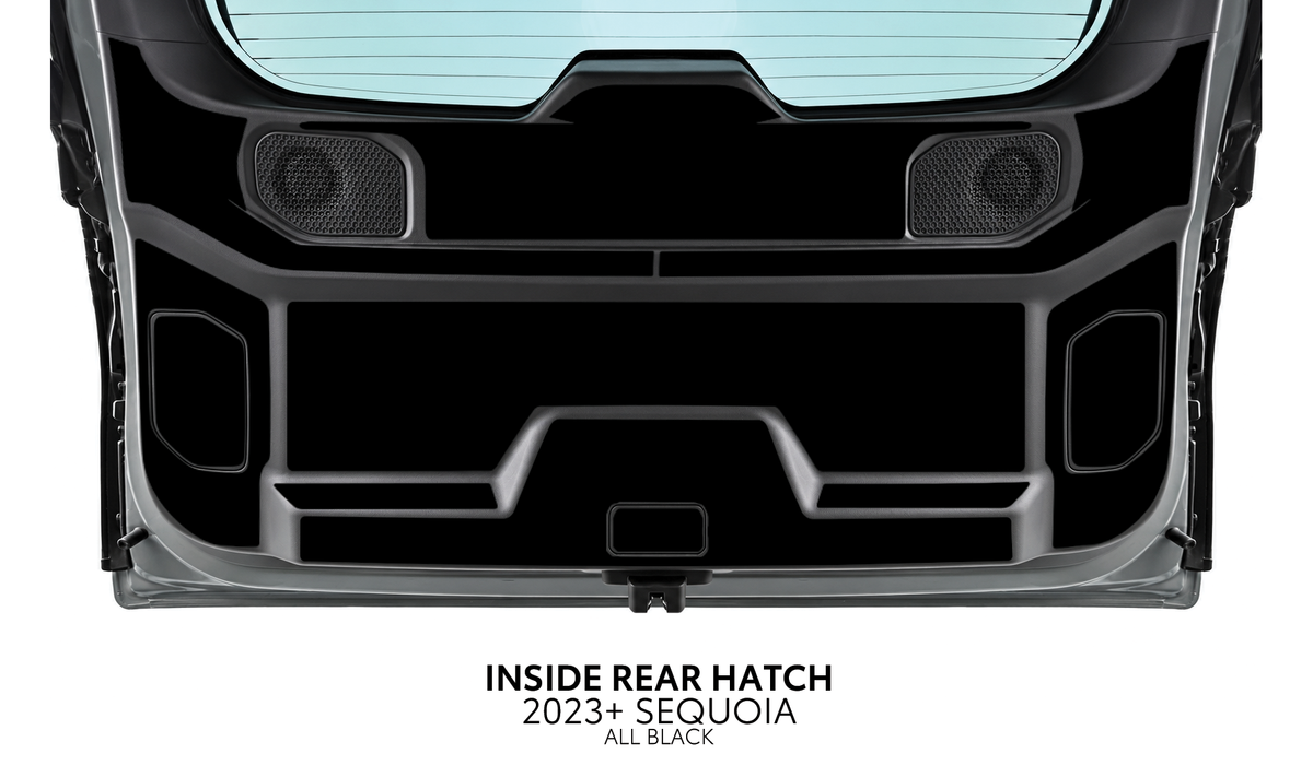2023+ Sequoia Interior Lift Gate Decal Kit