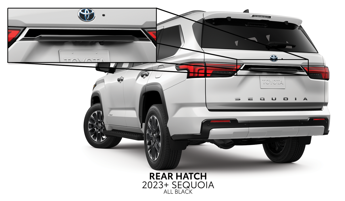 2023+ Sequoia Rear Lift Gate Decal