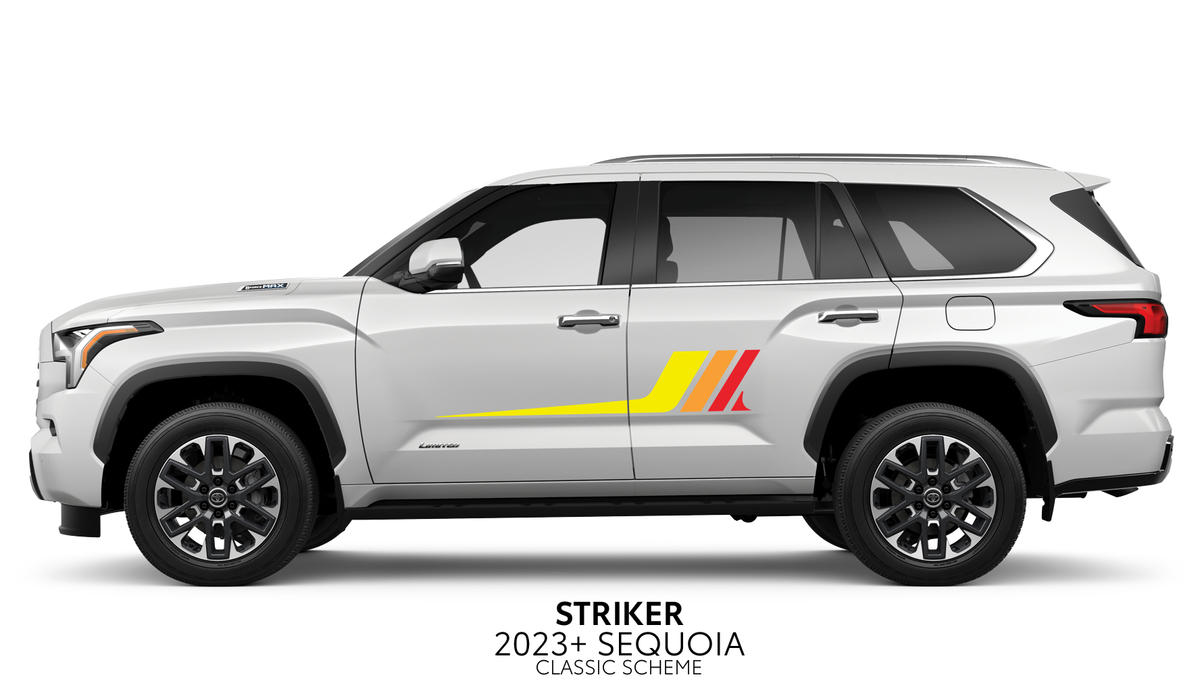 2023+ Sequoia Striker Decal Kit