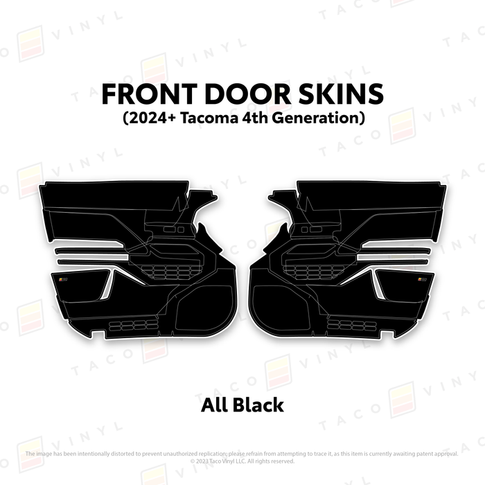 2024+ Tacoma Door Skins