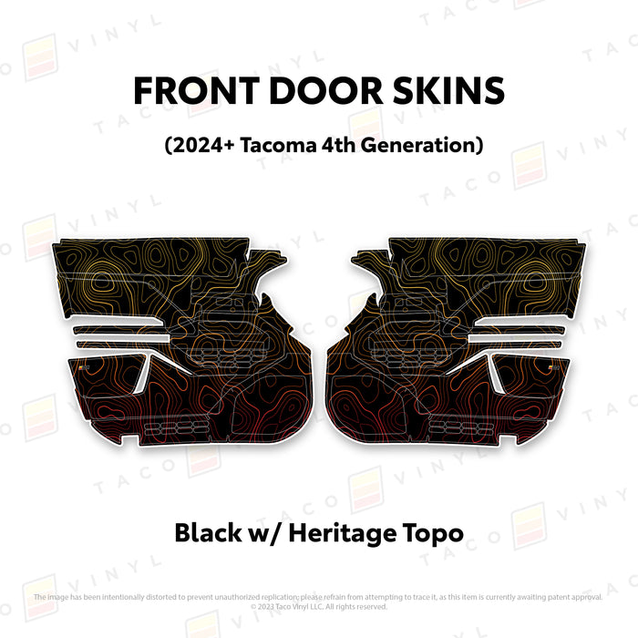 2024+ Tacoma Door Skins