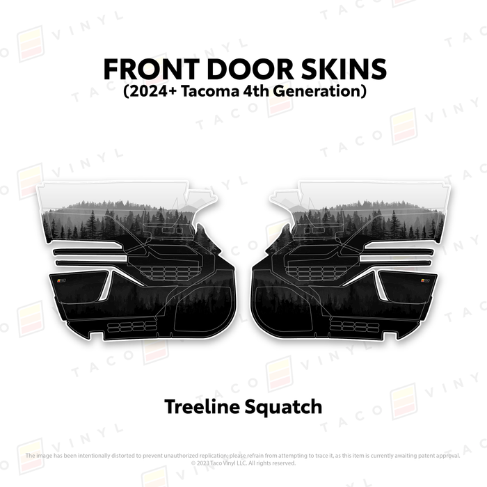 2024+ Tacoma Door Skins