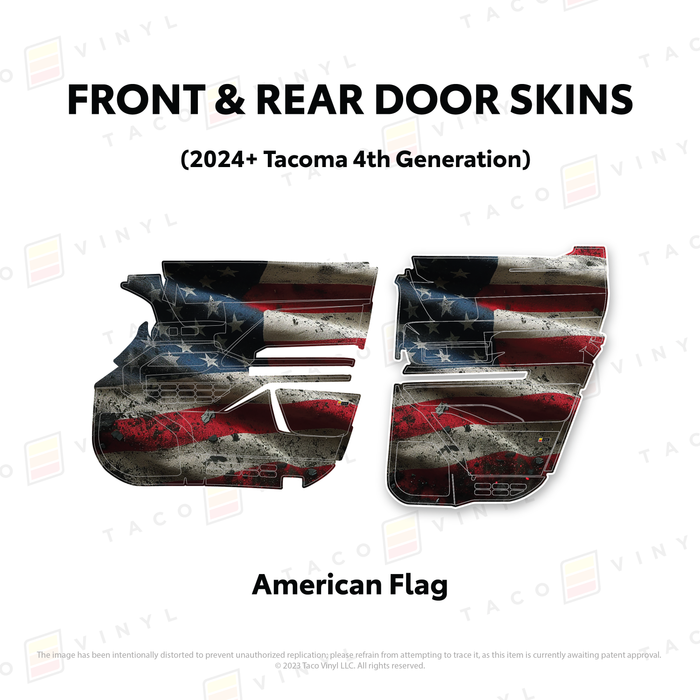 2024+ Tacoma Door Skins