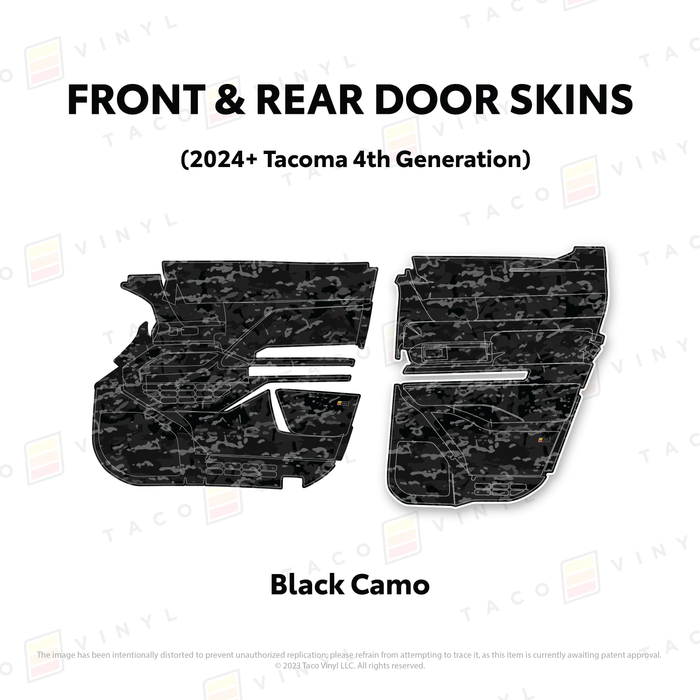2024+ Tacoma Door Skins