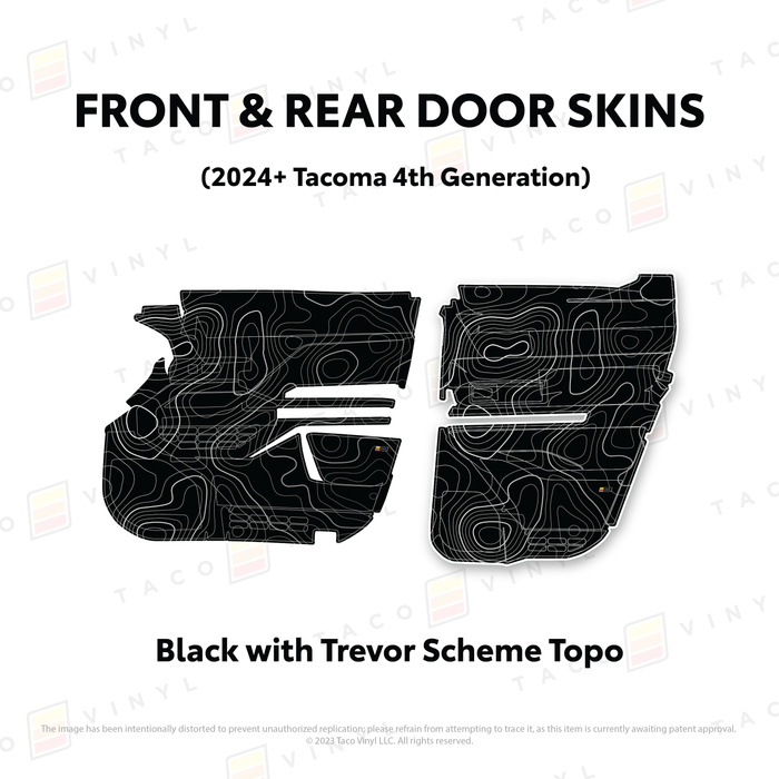 2024+ Tacoma Door Skins