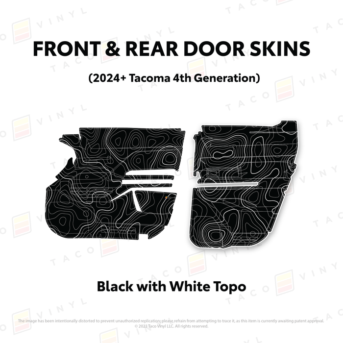 2024+ Tacoma Door Skins