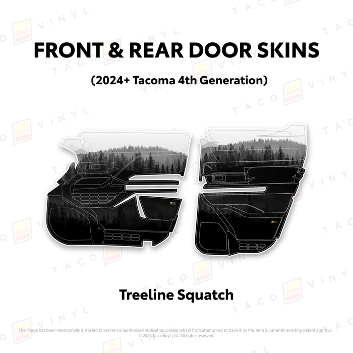 2024+ Tacoma Door Skins