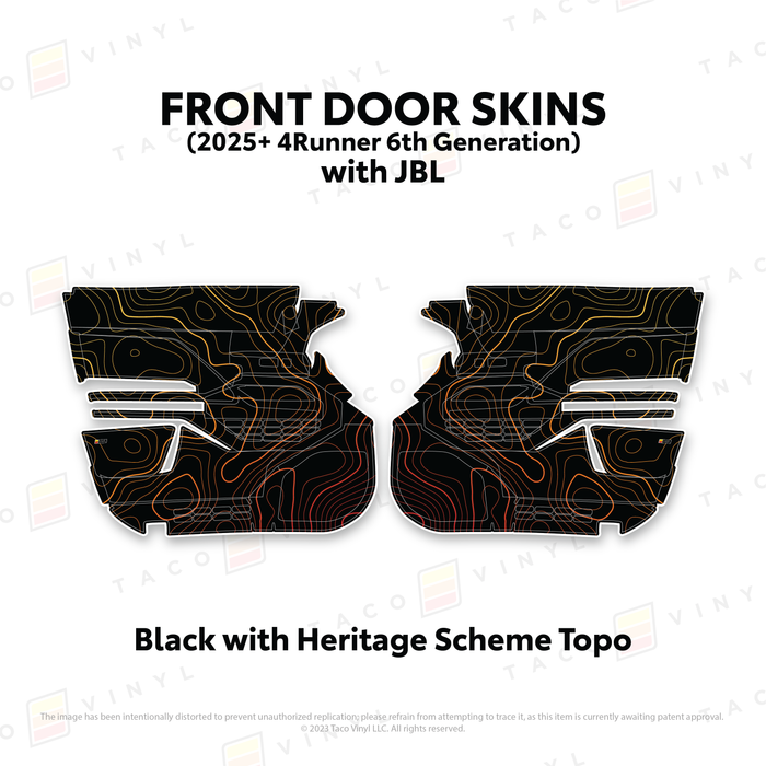 2024+ Tacoma Door Skins