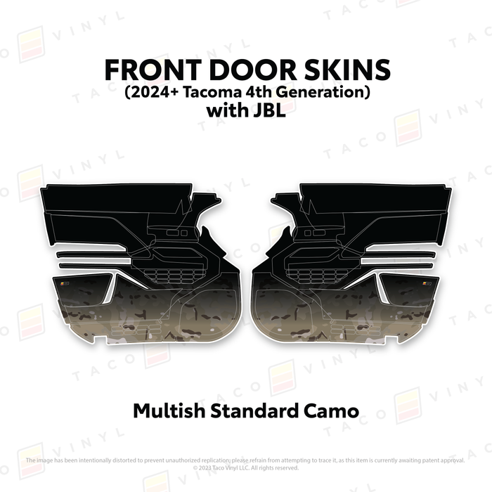 2024+ Tacoma Door Skins