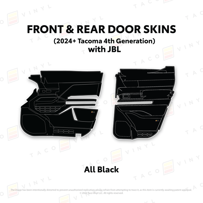 2024+ Tacoma Door Skins